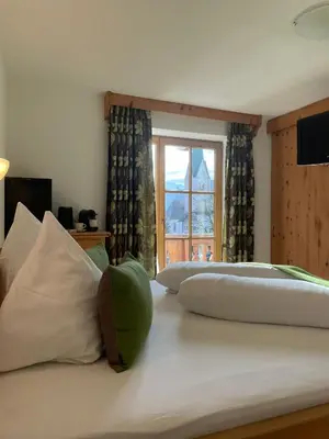 Ein Bett oder Betten in einem Zimmer der Unterkunft Badererhof Christine Wechselberger