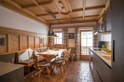 Küche/Küchenzeile in der Unterkunft Koasa Chalet