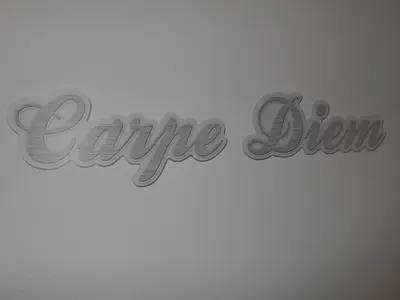Ein Zertifikat, Auszeichnung, Logo oder anderes Dokument, das in der Unterkunft Apartment Carpe Diem ausgestellt ist