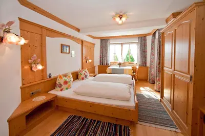 Ein Bett oder Betten in einem Zimmer der Unterkunft Hauser's Ferienhof