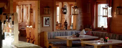 Getränke in der Unterkunft Simal Alm