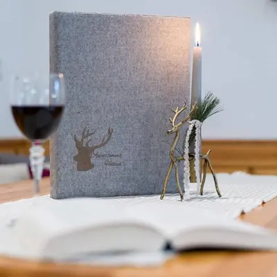 Getränke in der Unterkunft Appartement Holaus