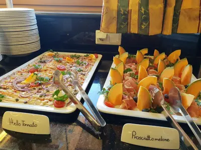 Essen im Hotel oder in der Nähe