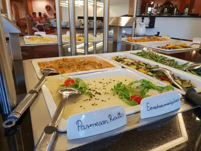 Essen im Hotel oder in der Nähe