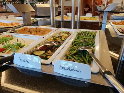 Essen im Hotel oder in der Nähe