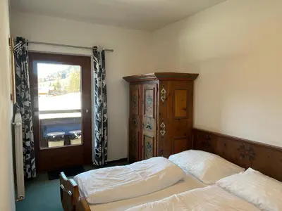 Ein Bett oder Betten in einem Zimmer der Unterkunft Landhaus Christina Alpbach