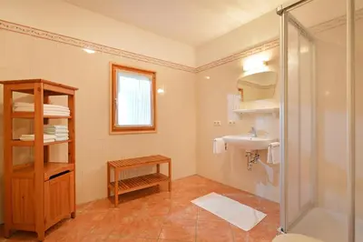 Ein Badezimmer in der Unterkunft Gassenhof
