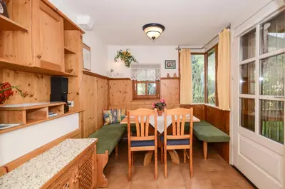 Küche/Küchenzeile in der Unterkunft MH Appartement Hochwimmer
