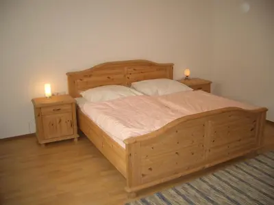 Ein Bett oder Betten in einem Zimmer der Unterkunft Appartements Hirner