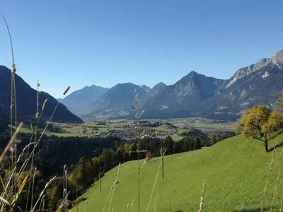 Naturlandschaft in der Nähe des Ferienhauses