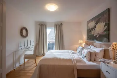 Ein Bett oder Betten in einem Zimmer der Unterkunft Chalet Schott