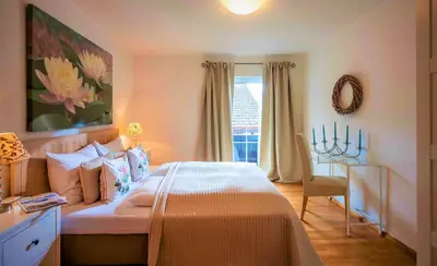 Ein Bett oder Betten in einem Zimmer der Unterkunft Chalet Schott
