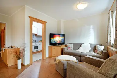 TV/Unterhaltungsangebot in der Unterkunft Appartements Spieljoch by Unterlercher