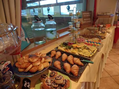 Essen in der Pension oder in der Nähe