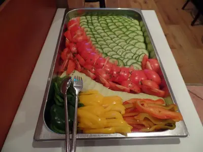 Essen in der Pension oder in der Nähe