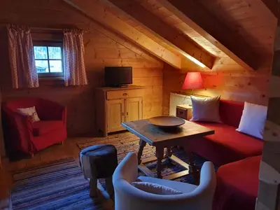 TV/Unterhaltungsangebot in der Unterkunft Appartement Pension Bäckenhäusl FERIENWOHNUNGEN Chalets Hütten Komfortzimmer