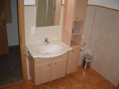 Ein Badezimmer in der Unterkunft Haus Peter Schiestl