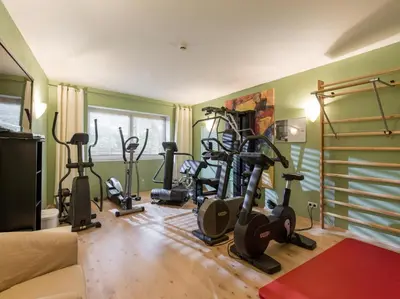 Das Fitnesscenter und/oder die Fitnesseinrichtungen in der Unterkunft Landhaus Margarethe