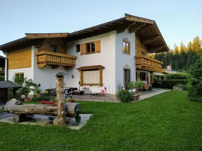 Ein Garten an der Unterkunft Marie Luise, Landhaus