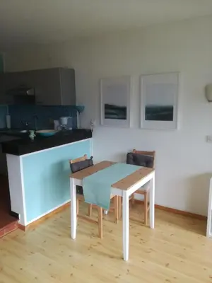 Küche/Küchenzeile in der Unterkunft Haus am Sonnweg
