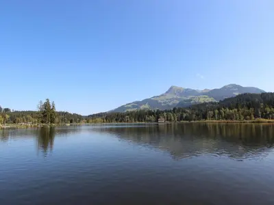Naturlandschaft in der Nähe des Chalets