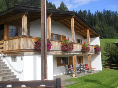 Ein Balkon oder eine Terrasse in der Unterkunft Chalet in Kufstein near Ski School