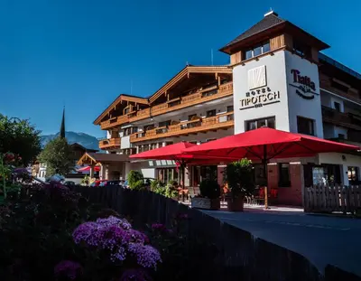 Das Gebäude in dem sich das Hotel befindet