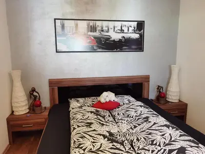 Ein Bett oder Betten in einem Zimmer der Unterkunft Appartement Hofer