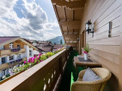 Ein Balkon oder eine Terrasse in der Unterkunft Haus Elsa