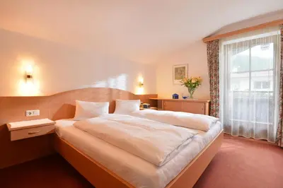 Ein Bett oder Betten in einem Zimmer der Unterkunft Appartements Oswald