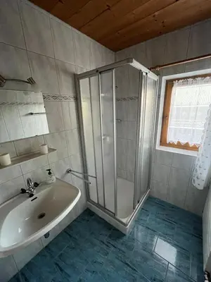 Ein Badezimmer in der Unterkunft Ferienhof Wölflbauer