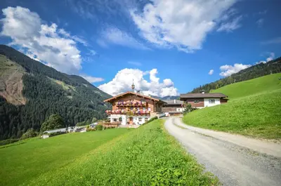 Naturlandschaft in der Nähe des Bed & Breakfasts
