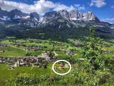 Naturlandschaft in der Nähe der Ferienwohnung