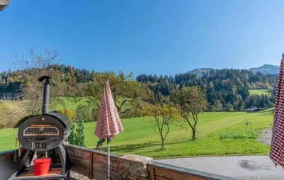 Naturlandschaft in der Nähe des Ferienhauses