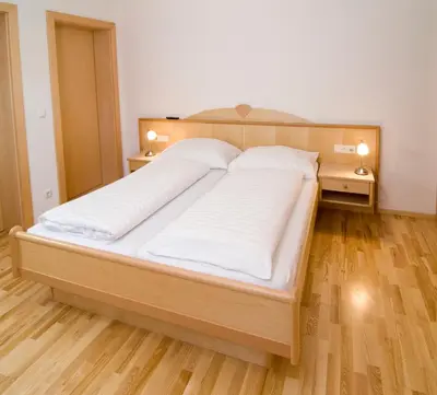 Ein Bett oder Betten in einem Zimmer der Unterkunft Appartement Kurz Top 1