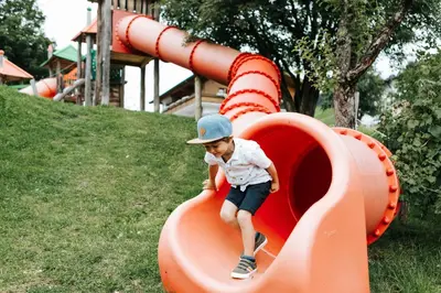 Ein Kinderspielbereich in der Unterkunft Hotel Thurnerhof