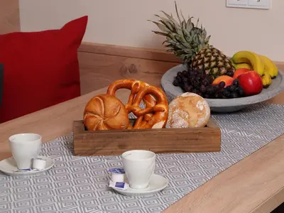 Essen in der Ferienwohnung oder in der Nähe