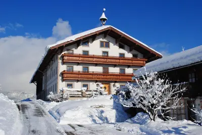 Ferienheim Riedhof im Winter