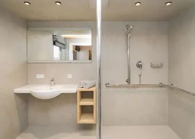 Ein Badezimmer in der Unterkunft Appartements Erwin Hüttl III