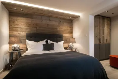 Ein Bett oder Betten in einem Zimmer der Unterkunft Appartements Erwin Hüttl III