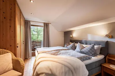 Ein Bett oder Betten in einem Zimmer der Unterkunft Rainerkrämer