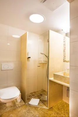 Ein Badezimmer in der Unterkunft Gasthof zum Wilden Kaiser