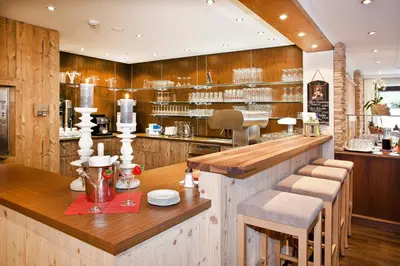 Ein Restaurant oder anderes Speiselokal in der Unterkunft Gasthof zum Wilden Kaiser
