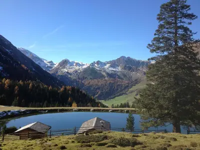 Naturlandschaft in der Nähe der Ferienwohnung