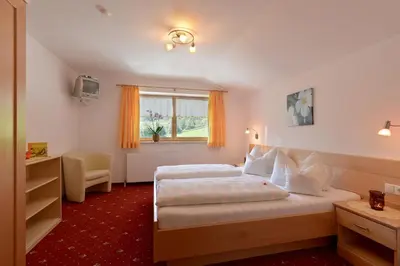 Ein Bett oder Betten in einem Zimmer der Unterkunft Appartement Ahornblick