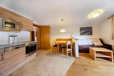 Küche/Küchenzeile in der Unterkunft Apartmenthaus Berndlalm