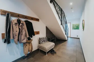 Ein Sitzbereich in der Unterkunft Apartklusiv Kaltenbach