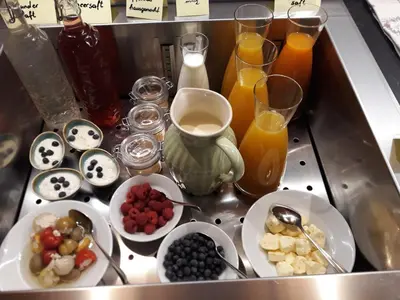 Essen im Hotel oder in der Nähe