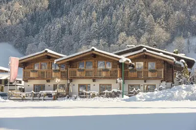 Naturlandschaft in der Nähe des Chalets