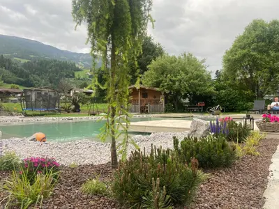Naturlandschaft in der Nähe des Chalets